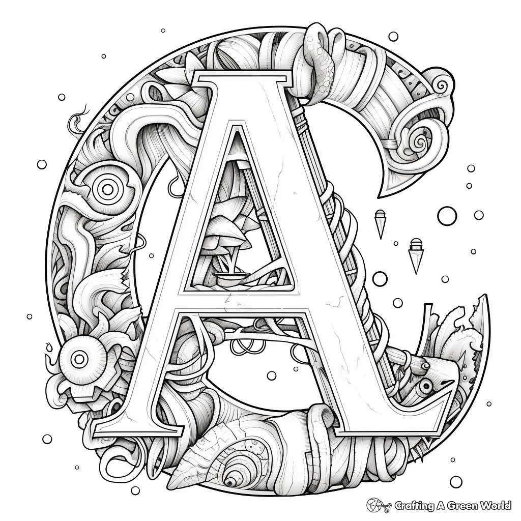 Abc coloring pages