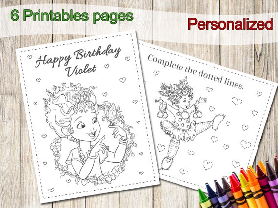 Fancy nancy coloring pages party favors fancy nancy clancy birthday party favor fancy nancy coloring book activities