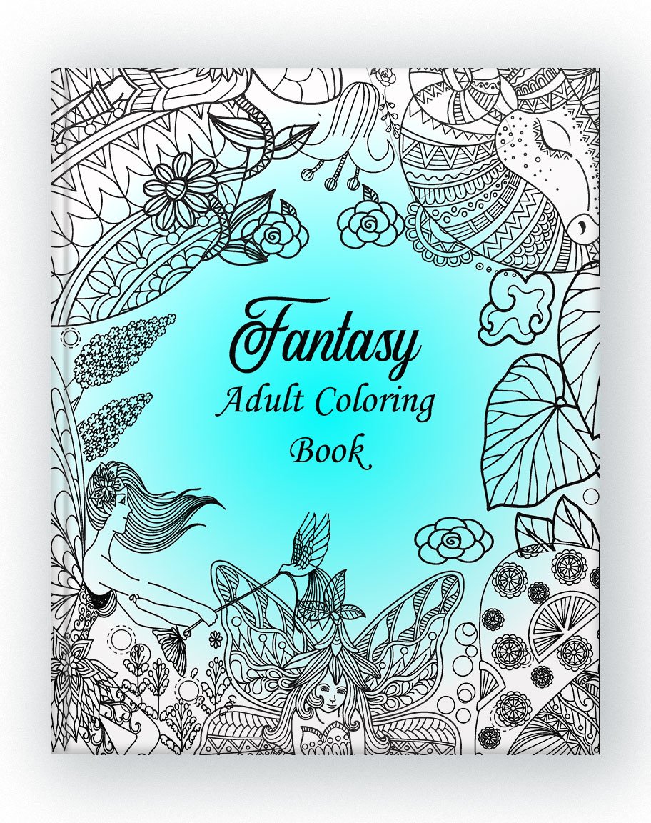 Fantasy coloring book