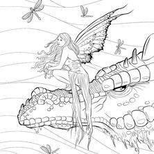 Fantasy coloring pages for adults ideas coloring pages adult coloring pages coloring books
