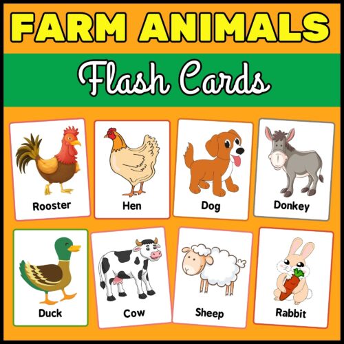 Farm animals activity bundle