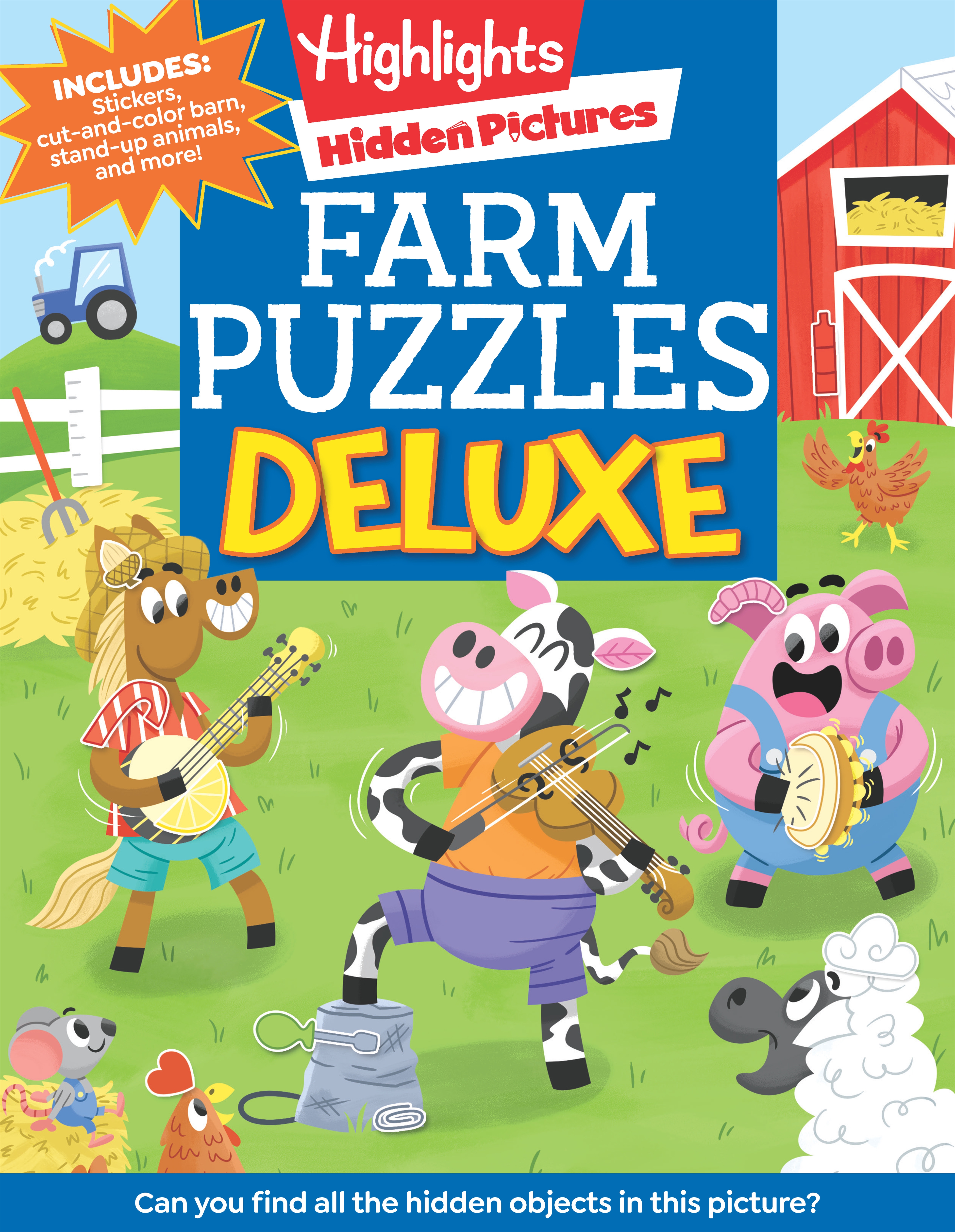 Farm puzzles deluxe by highlights