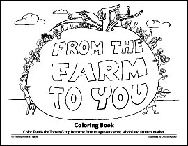 From the farm to you coloring book mu