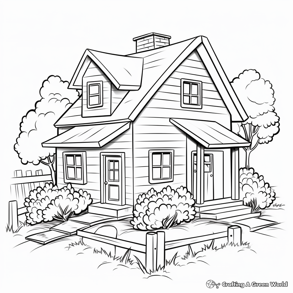 Home coloring pages