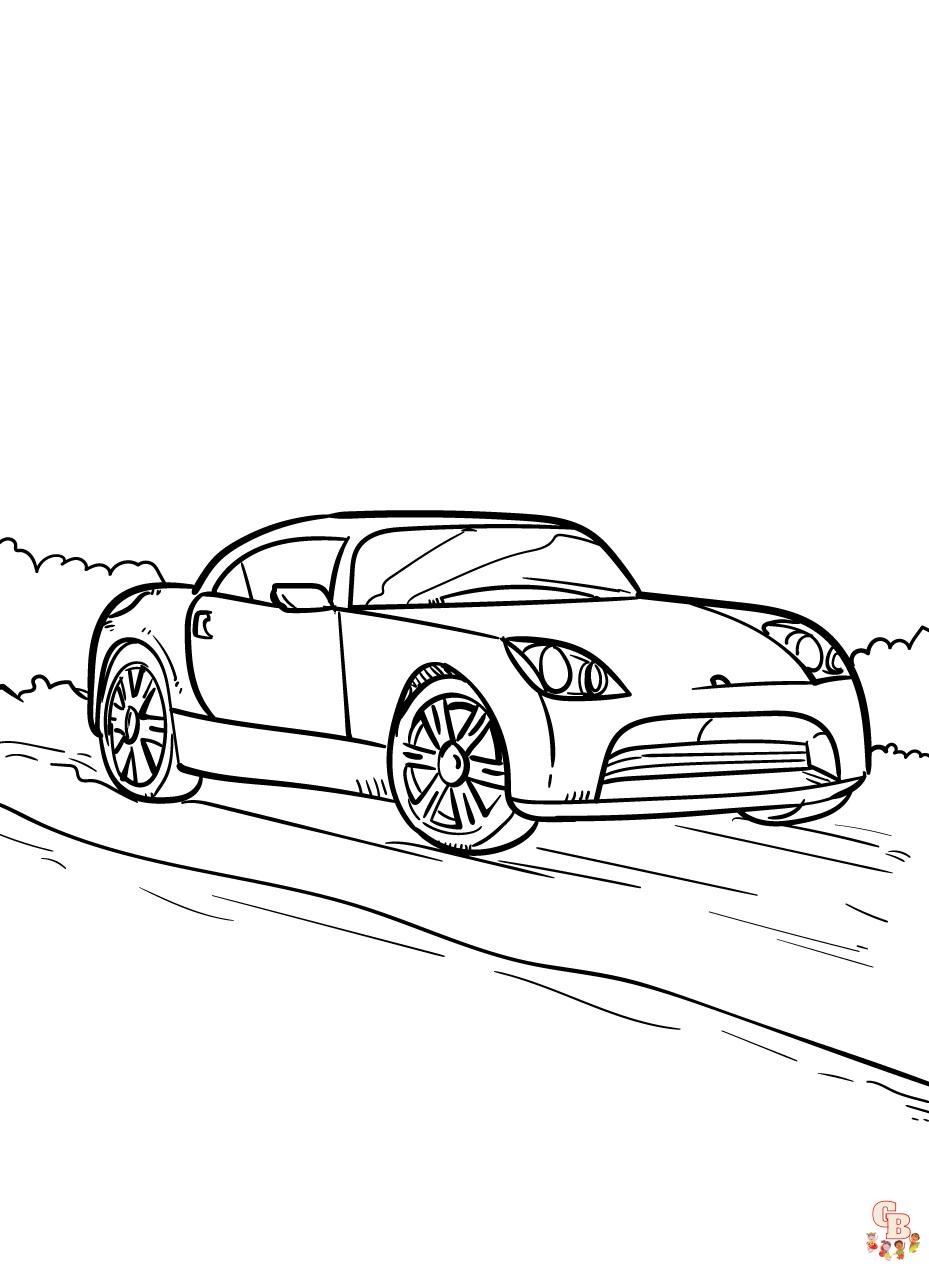 Fast and furious coloring pages printable for kids