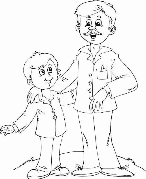 Father and son page