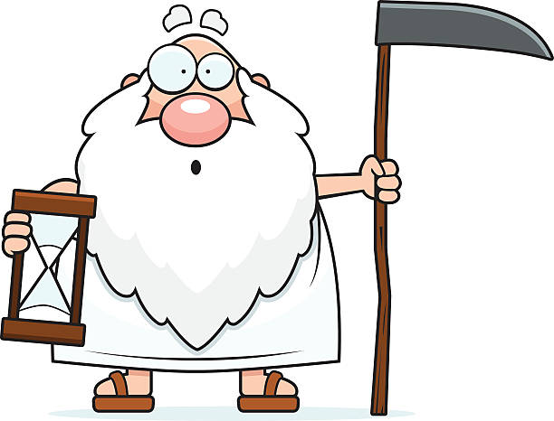 Father time stock illustrations royalty