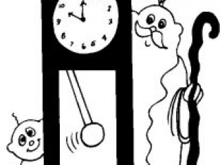 Best father time coloring pages for kids