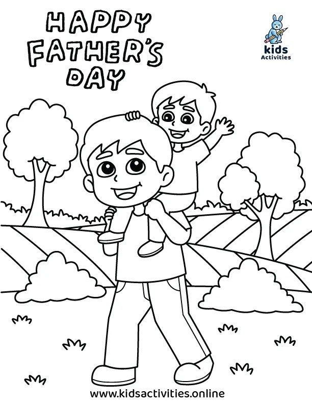 Download and print fathers day colouring pages free fathers day coloring page colouring pages fathers day crafts
