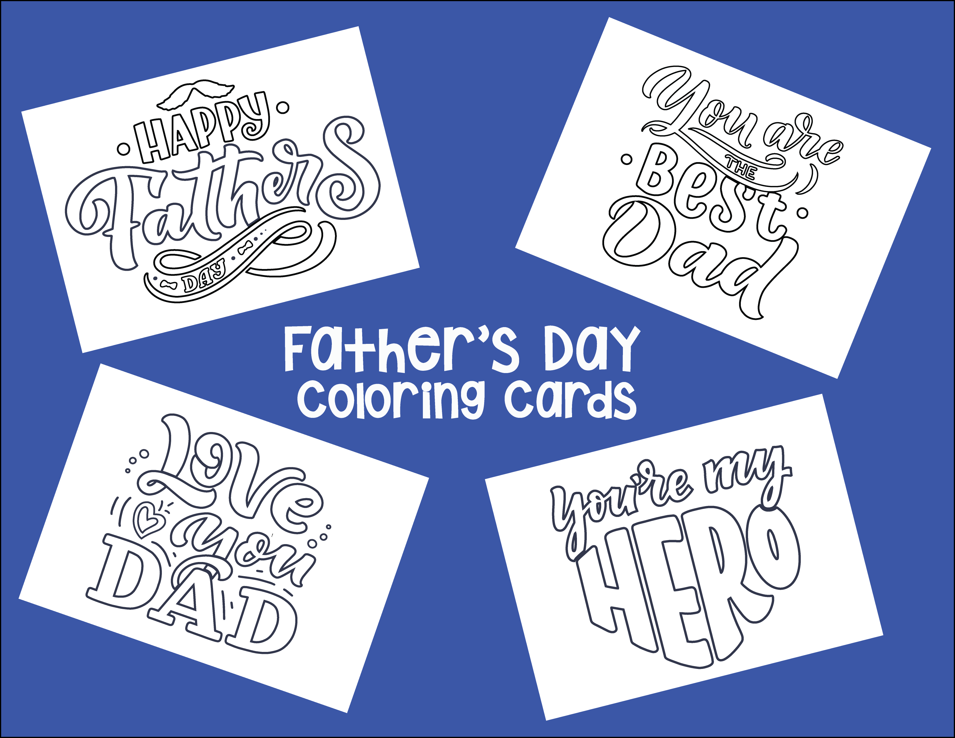 Fathers day coloring cards â deeper kidmin