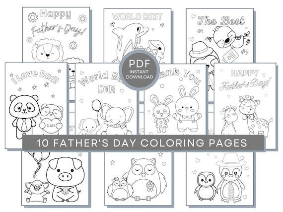 Fathers day coloring page fathers day printables fathers day sheets fathers day coloring book for kids happy fathers day coloring