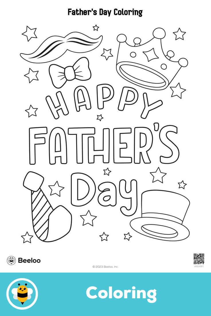 Fathers day coloring in fathers day printable fathers day activities fathers day