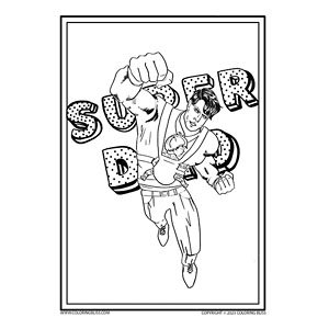 Fathers day coloring pages â art for our real heros