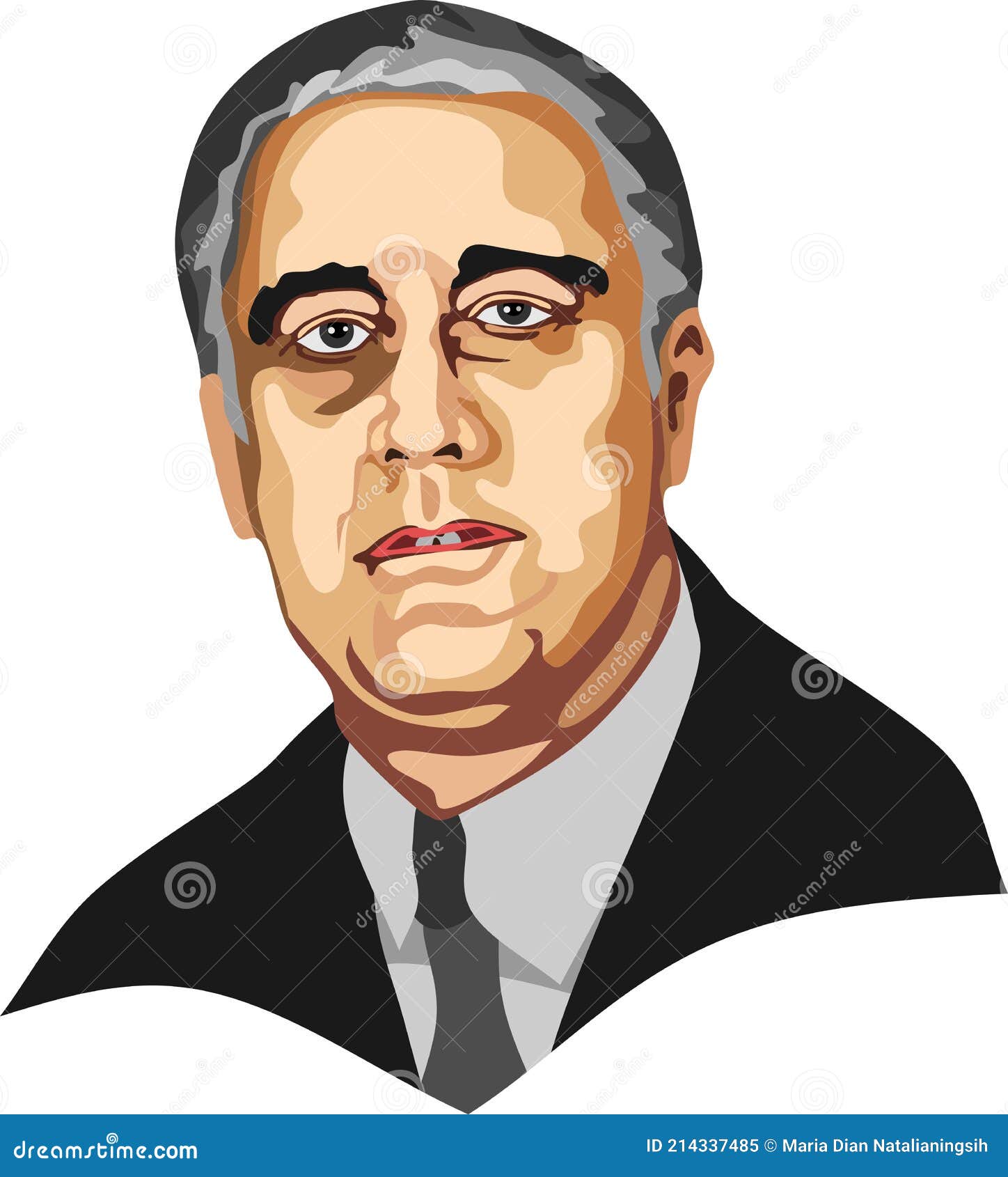 Franklin roosevelt stock illustrations â franklin roosevelt stock illustrations vectors clipart