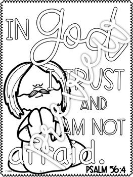 Bible verse coloring sheets about fear coloring sheets for sunday school