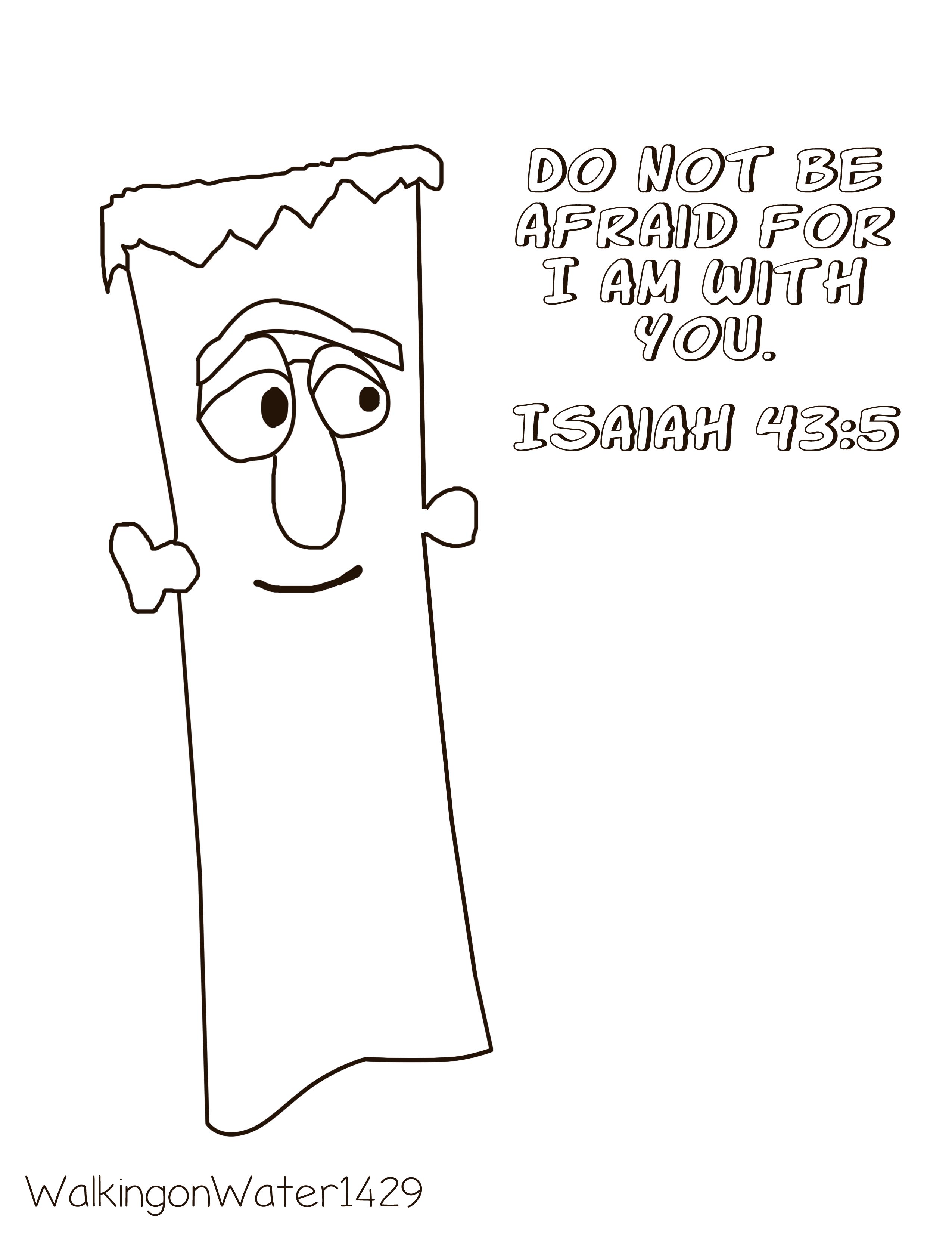 Frankencelery coloring page