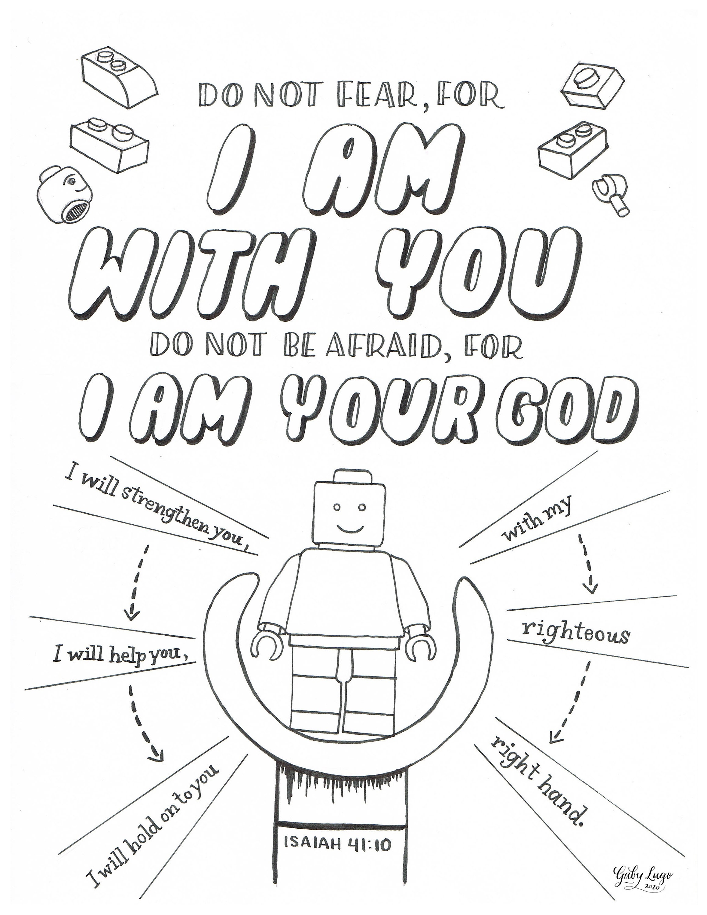 Isaiah coloring page download now