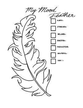 Feather template tpt