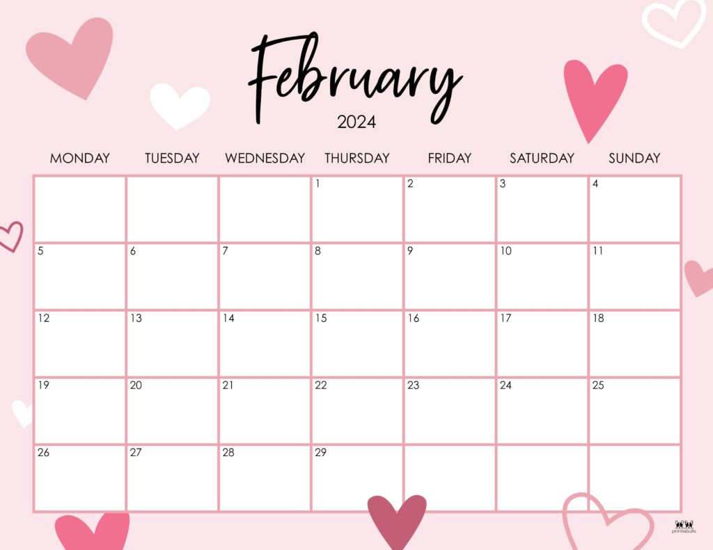 February calendars
