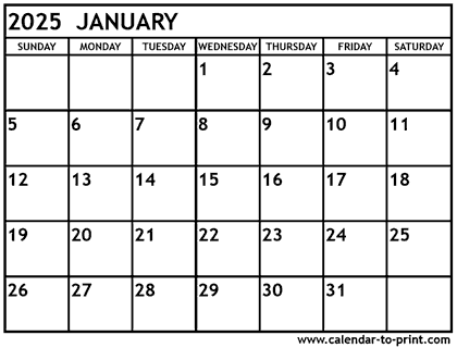February calendar printable