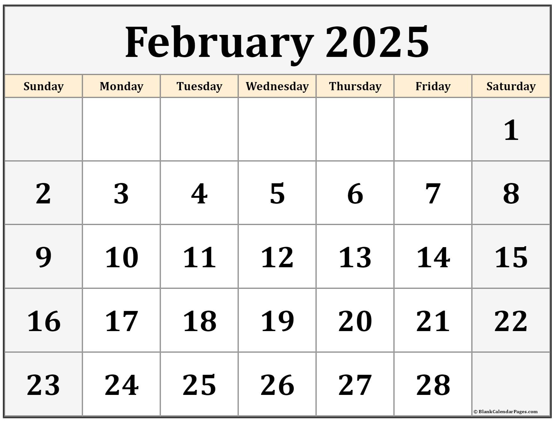 February calendar free printable calendar
