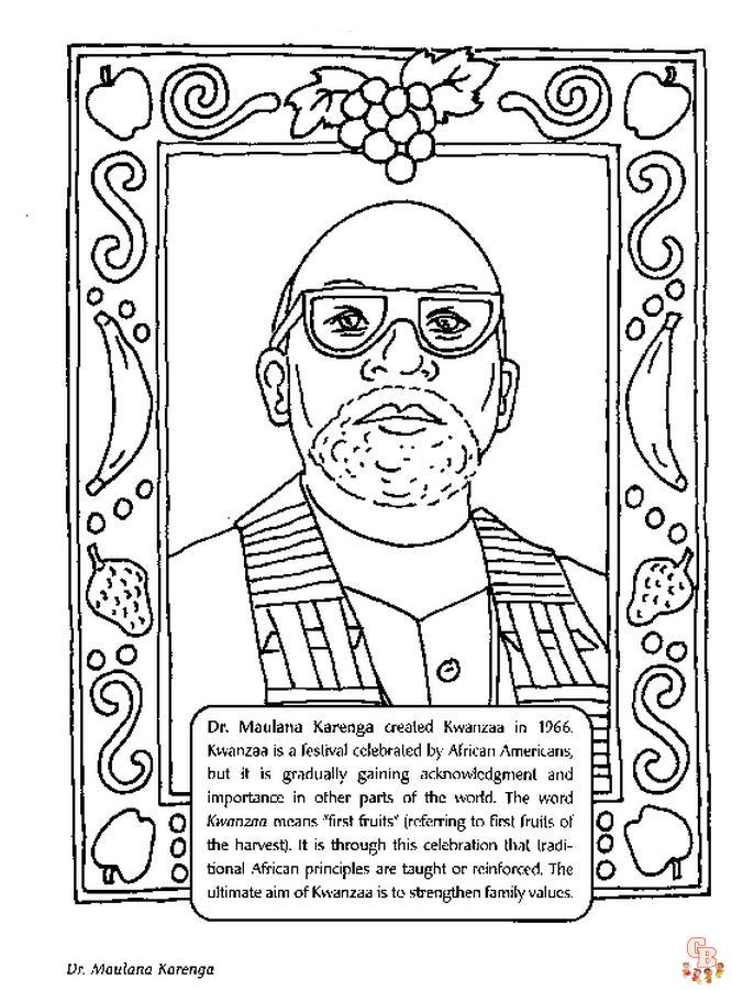 Celebrate black history month with printable coloring pages