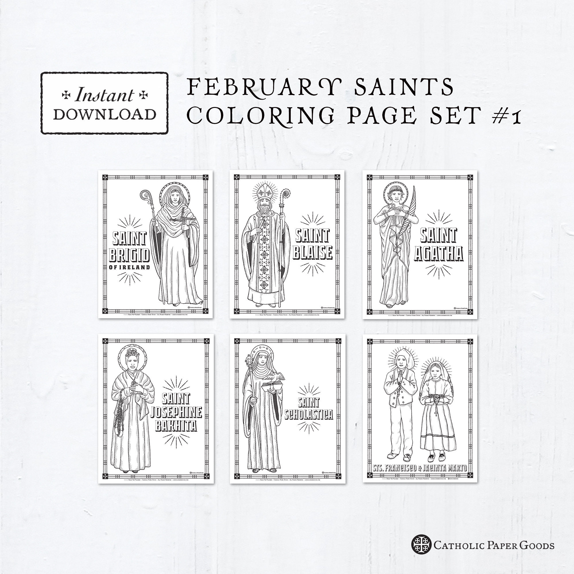 Catholic coloring pages