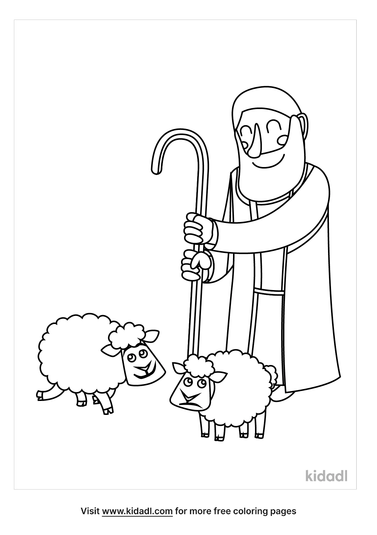 Free feed my sheep coloring page coloring page printables