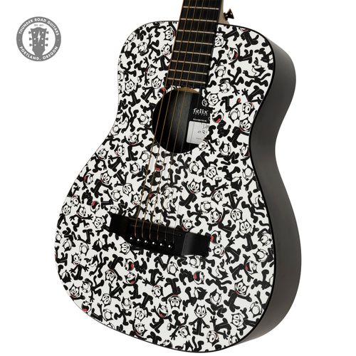 Martin limited edition felix the cat ii black and white graphics guitars acoustic thunder road guitars pdx