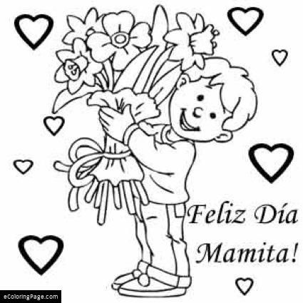 Feliz dia de madre feliz dia mamita dibujo para colorear feliz dãa de la madre dibujos del dãa de las madres tarjetas del dãa de las madres