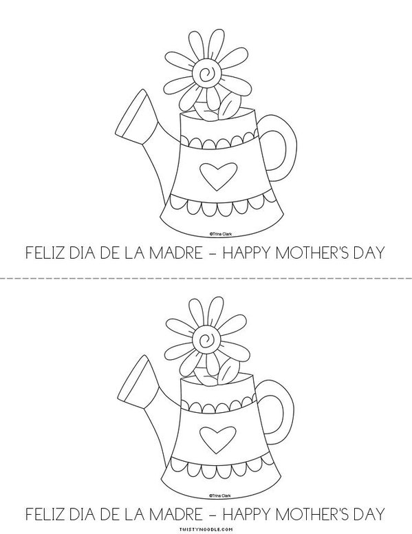 Feliz dia de la madre book