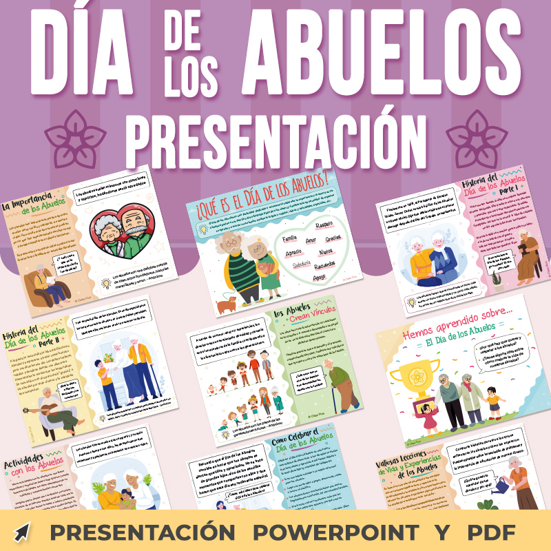 Dãa de los abuelos presentaciãn powerpoint made by teachers