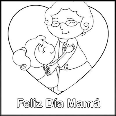 Feliz dia mama pa colore