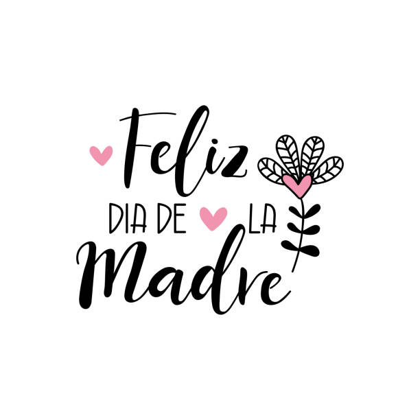 Happy mothers day spanish stock photos pictures royalty