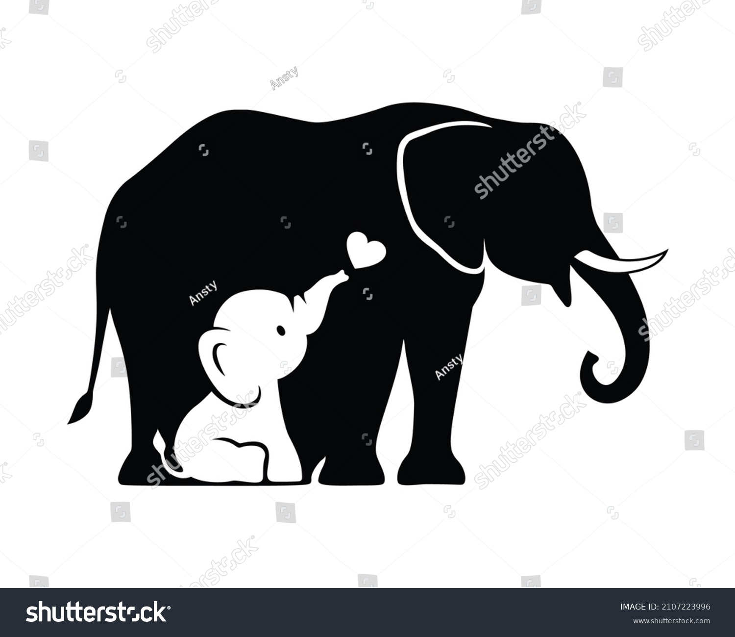 Mama baby elephant images stock photos d objects vectors