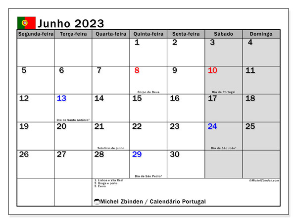 Printable calendar
