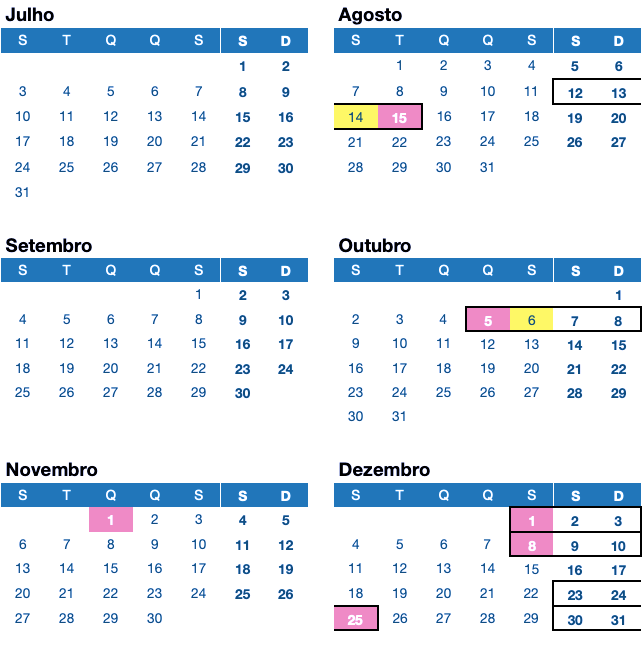 Feriados em portugal e calendãrio