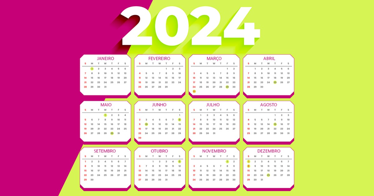 Calendãrio de feriados os dias de descanso a apontar na agenda