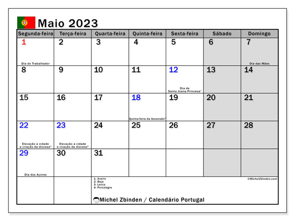 Printable calendar