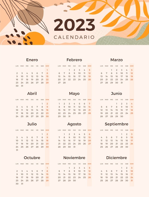 Calendario espanol images