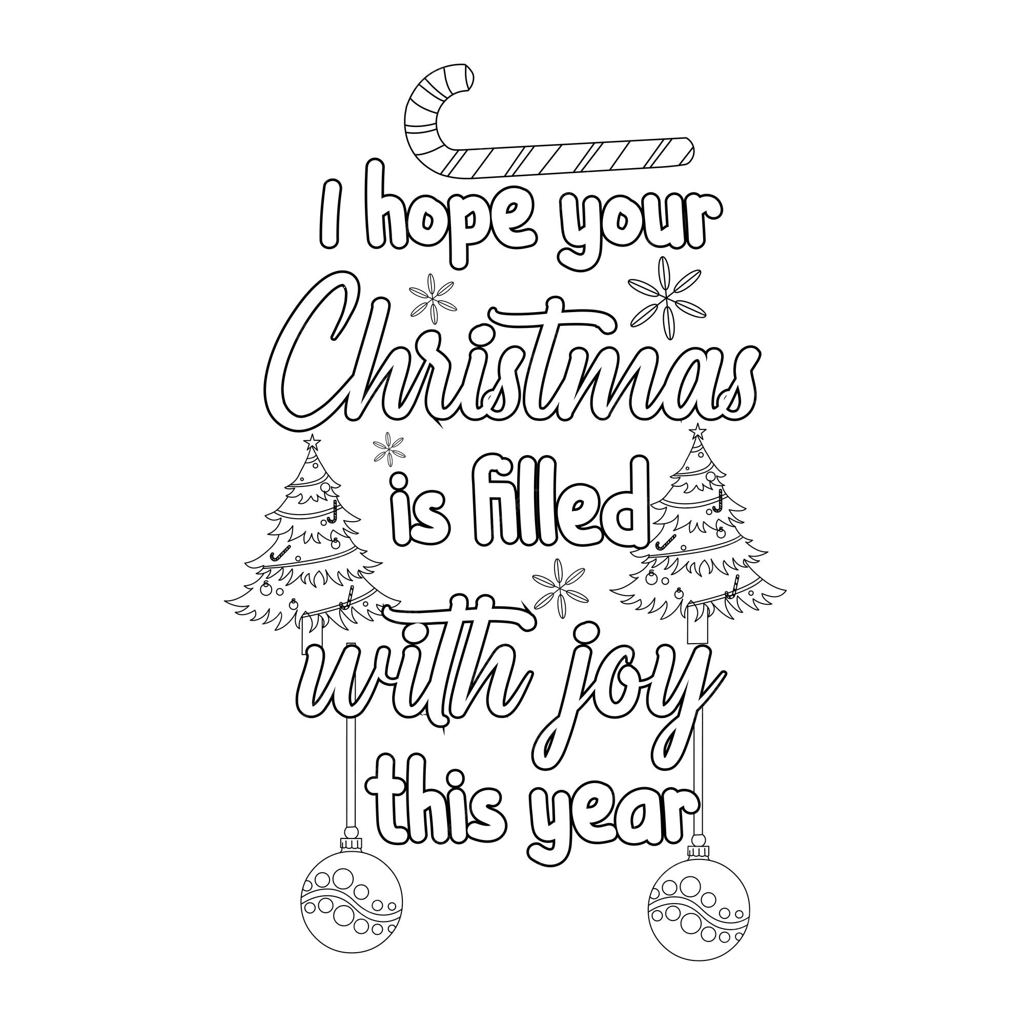Desenhos de feliz natal para colorir