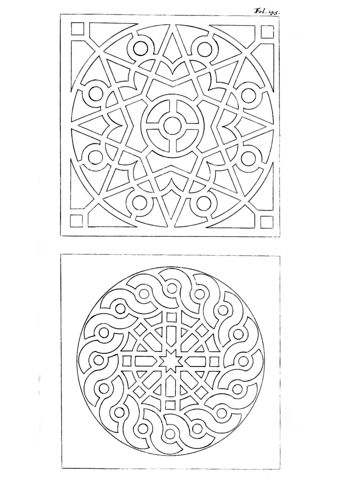 Dutch garden parterre design coloring page in coloring pages free printable coloring pages free printable coloring