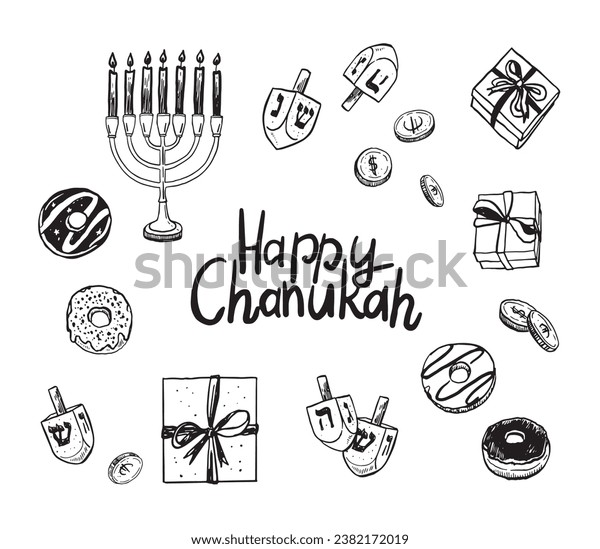 Imagens fotos stock objetos d e vetores de happy chanukah