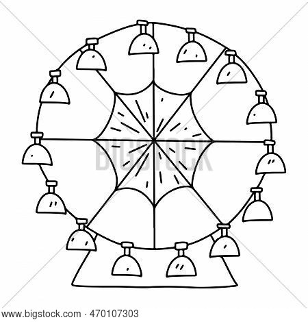 Ferris wheel hand vector photo free trial bigstock