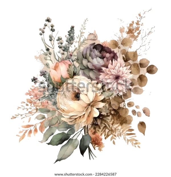 Blomsterbuket billeder stock
