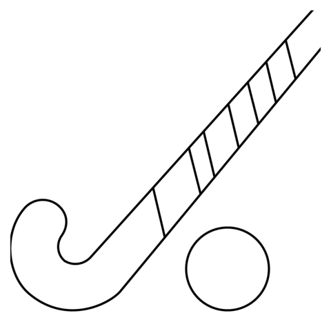 Field hockey emoji coloring page free printable coloring pages