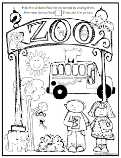Petersons pad freebies zoo preschool zoo activities field trip