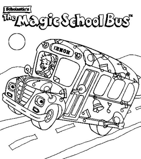 The magic school bus coloring pages for wondrous educational field trips magic school magic school bus school bus party