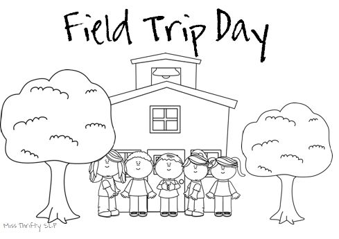 Field day coloring pages field trip field day trip