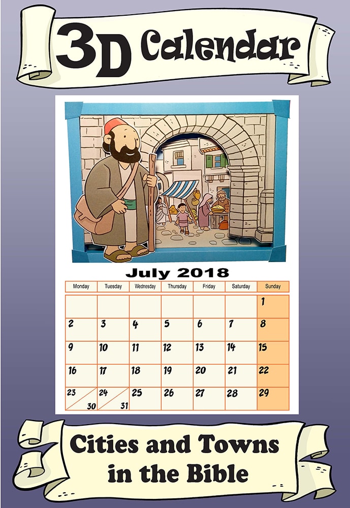 Bible d calendar for july